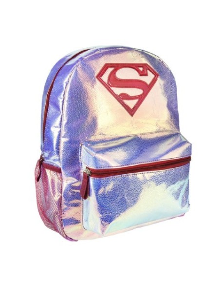 Mochila casual moda superman, Color Rosa 2100002698 kiwiku.com