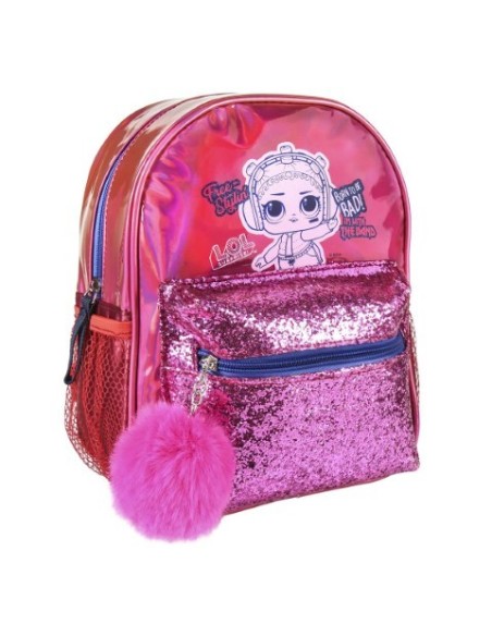 Mochila casual moda lol, Color Fucsia 2100002680 kiwiku.com