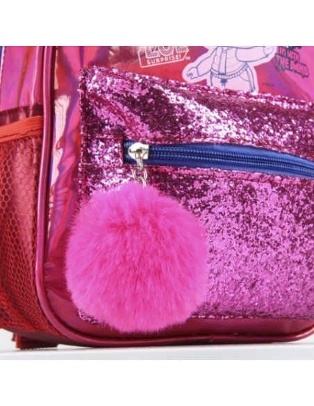 Mochila casual moda lol, Color Fucsia 2100002680 kiwiku.com