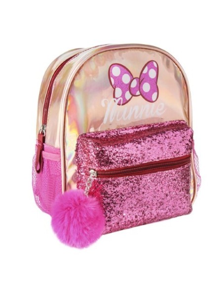 Mochila casual moda minnie, Color Rosa 2100002684 kiwiku.com