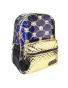 Mochila casual moda lol, Color Dorado