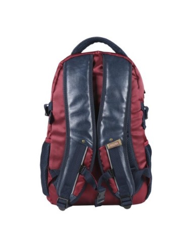 Mochila casual viaje spiderman, Color Burdeos 2100002529 kiwiku.com