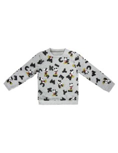 Sudadera mickey, Color Gris