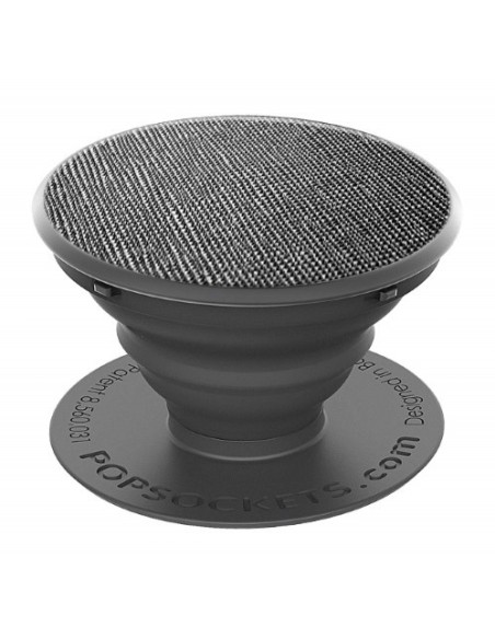 Popsocket - Saffiano Black 50028 kiwiku.com