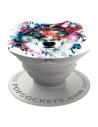 PopSocket - Soporte para movil de un lobo, Blanco