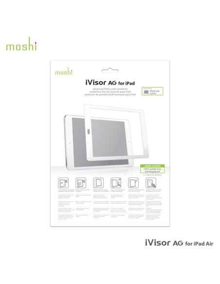 Moshi iVisor AG - Protector de pantalla para Apple iPad Air, blanco: Kiwiku.com: Informática
