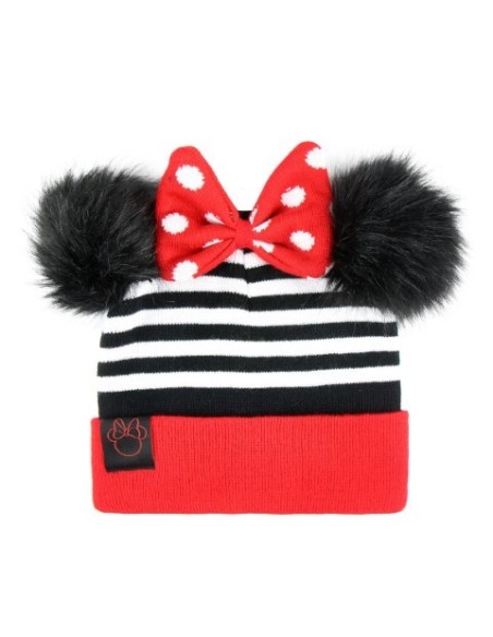 Gorro pompon minnie, Color Negra, TALLA ÚNICA 2200003305 kiwiku.com