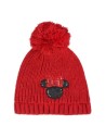 Gorro pompon minnie, Color Rojo, TALLA ÚNICA