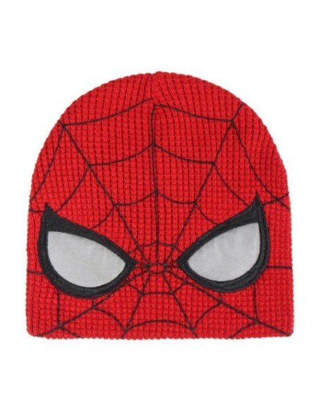 Gorro con aplicaciones spiderman, Color Rojo, TALLA ÚNICA 2200004352 kiwiku.com