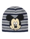Gorro con aplicaciones mickey, Color Gris, TALLA ÚNICA