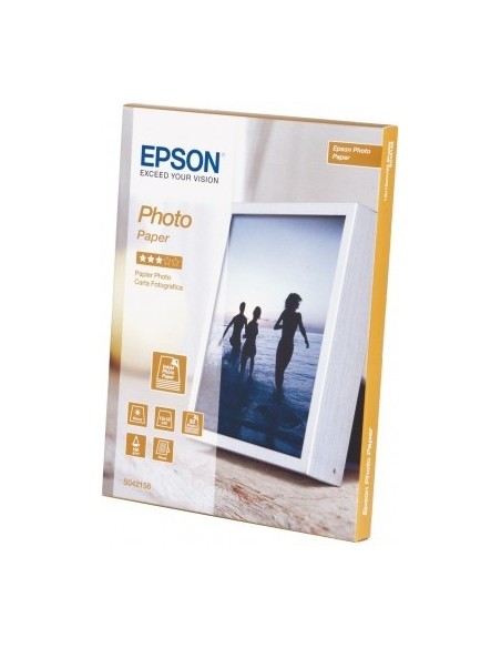 Epson C13S042158 - Papel fotográfico (13 x 18 cm, 50 hojas): Epson: Kiwiku.com: Oficina y papelería