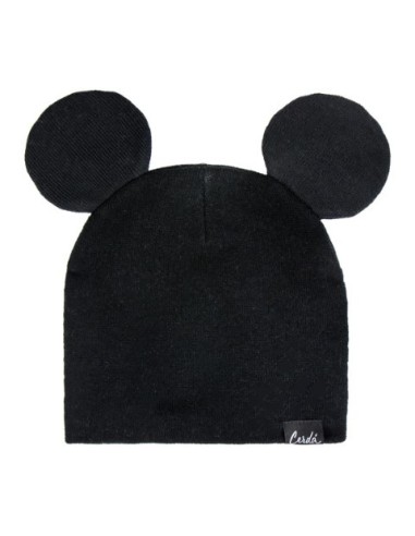 Gorro con aplicaciones mickey, Color Negra, TALLA ÚNICA 2200004349 kiwiku.com