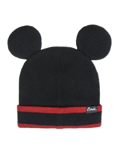 Gorro pompon mickey, Color Negra, TALLA ÚNICA 2200004291 kiwiku.com