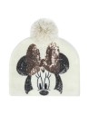 Gorro pompon minnie, Color Blanco, TALLA ÚNICA