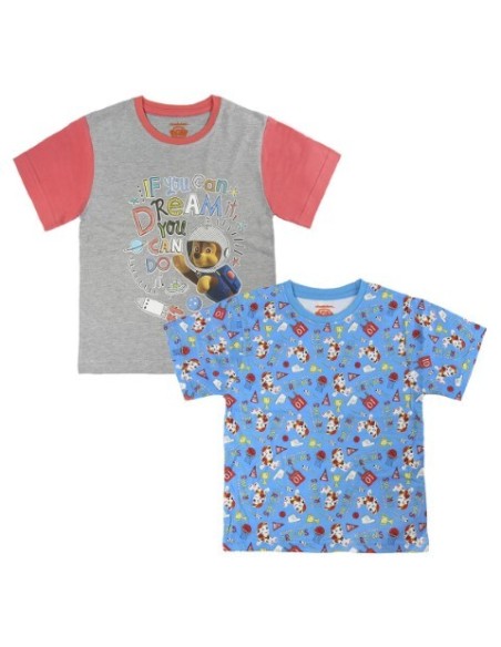 Camiseta manga corta paw patrol, Color Perla 2200002675 kiwiku.com