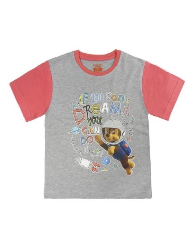 Camiseta manga corta paw patrol, Color Perla 2200002675 kiwiku.com