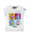 Camiseta corta single jersey fortnite, Color Blanco