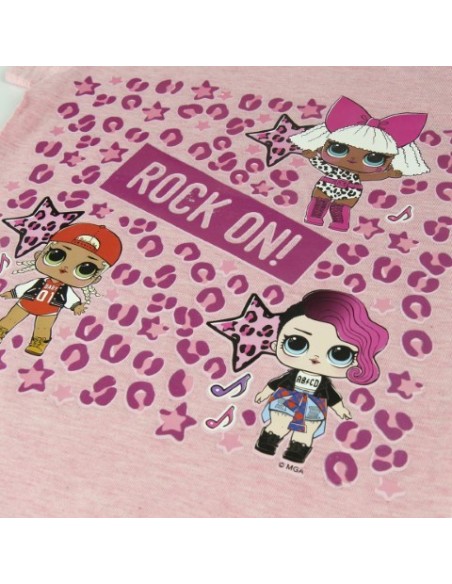 Camiseta corta single jersey lol, Color Rosa 2200004043 kiwiku.com