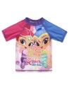 Camiseta baño shimmer and shine, Color Rosa