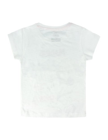 Camiseta corta single jersey minnie, Color Blanco 2200003849 kiwiku.com