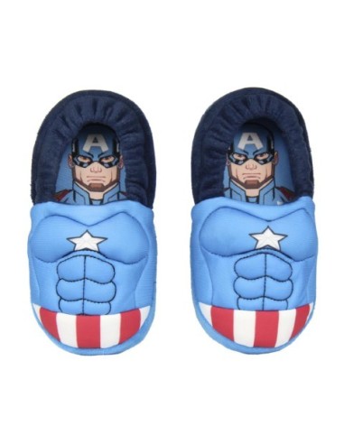 Zapatillas de casa 3d avengers capitan america 2300003374 kiwiku.com