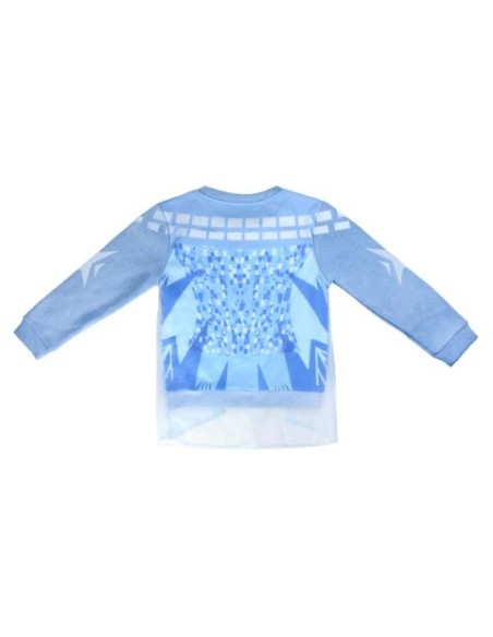 Sudadera frozen elsa, Color Azul Cielo 2200003012 kiwiku.com
