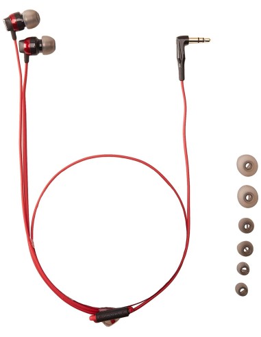 Sennheiser CX 3.00 - Auriculares in-ear con reducción de ruido Color Rojo 506245 kiwiku.com