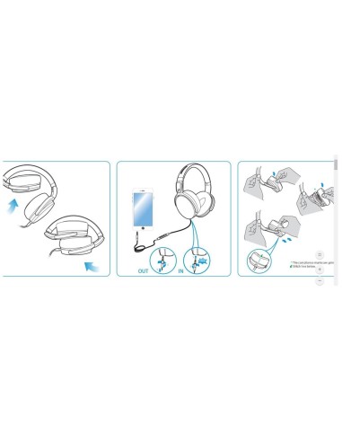 Sennheiser HD 4.30i Auriculares de Diadema Cerrados Negro 506780 kiwiku.com