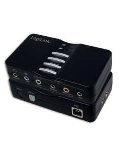 LogiLink UA0099 - Procesador externo de sonido (USB, 7.1): Kiwiku.com: Informática