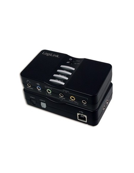 LogiLink UA0099 - Procesador externo de sonido (USB, 7.1): Kiwiku.com: Informática