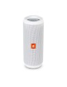 JBL Altavoz inalámbrico bluetooth Flip 4 resistente al agua, Color Blanco