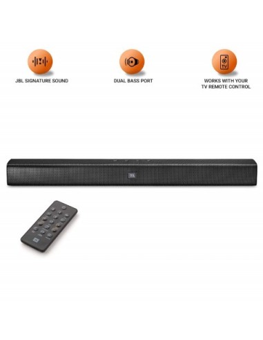 JBL Barra de Sonido Bar Studio 2.0, Color Negro JBLBARSBLKEP kiwiku.com