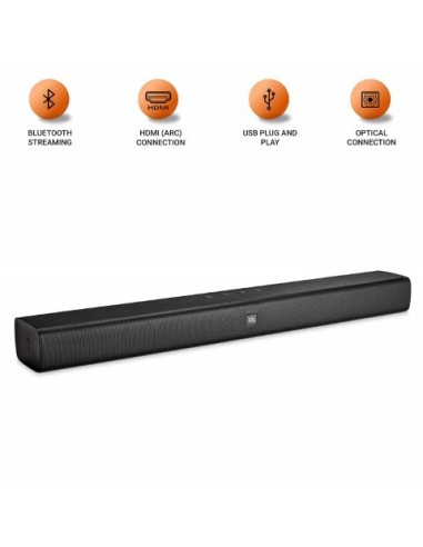 JBL Barra de Sonido Bar Studio 2.0, Color Negro JBLBARSBLKEP kiwiku.com