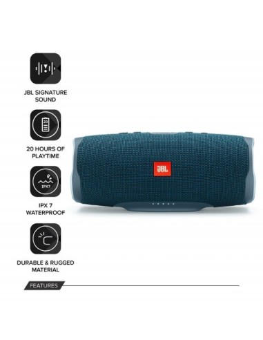 JBL Charge 4, Color Azul JBLCHARGE4BLU kiwiku.com