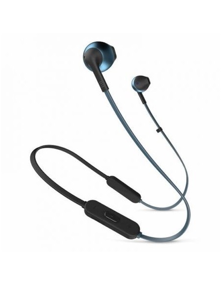 JBL, Auriculares inalámbricos bluetooth, Color Azul JBLT205BTBLU kiwiku.com