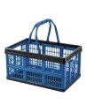 Tontarelli, Caja plegable con asas, Color Azul