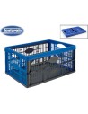 Tontarelli, Caja plegable 32l - 47,5x35x23,6cm, Color azul/negro