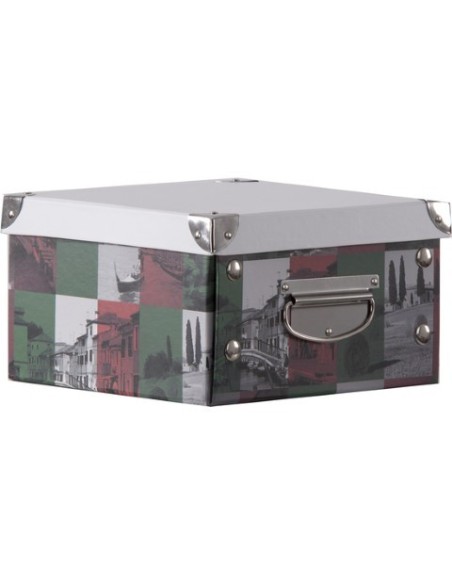 Caja cartón cuadrada pequeña italia 41511 kiwiku.com