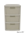 Cajonera 3 cajones topo rattan