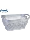 Cesta ropa 31l  ingrid, Color Plata