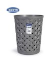 Papelera 12 l arianna grafito, Color Gris