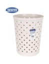 Papelera 12l arianna angora, Color Blanco