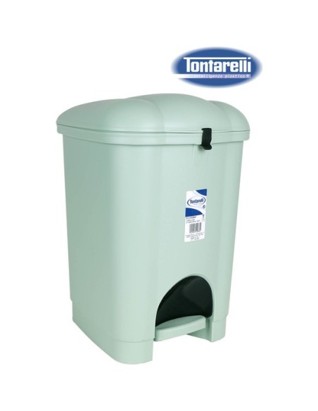 Cubo basura a pedal 6l carolina verde 37459 kiwiku.com