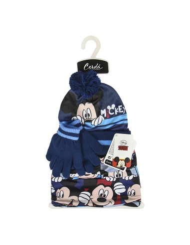 Conjunto 3 piezas mickey, Color Azul Marino, Talla TALLA ÚNICA 2200004325 kiwiku.com