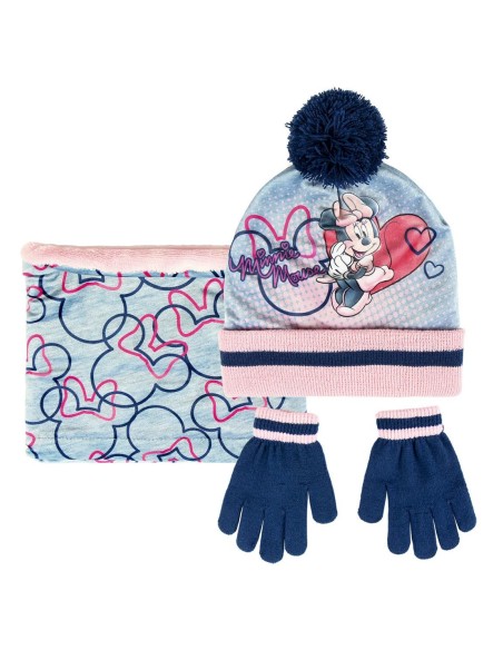 Conjunto 3 piezas minnie, Color Gris, Talla TALLA ÚNICA 2200004326 kiwiku.com