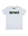 Camiseta corta single jersey fortnite, Color Blanco