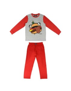 Pijama largo single jersey fortnite, Color Rojo 2200005078 kiwiku.com 2