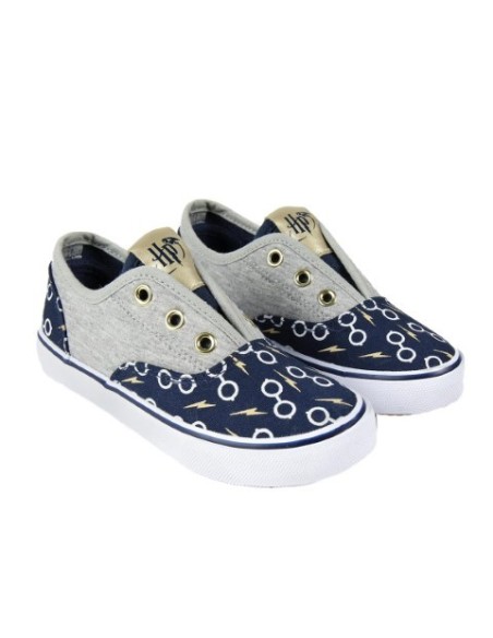 Zapatilla loneta vulcanizada harry potter, Color Gris 2300003586 kiwiku.com