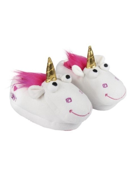 Zapatillas de casa 3d minions, Color Blanco 2300003351 kiwiku.com