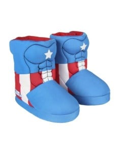 Zapatillas de casa bota avengers, Color Azul Marino 2300002329 kiwiku.com